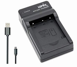Lemix (ENEL19 Camera Charger for Listed Nikon and Casio Models - Lemix