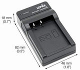 Lemix (LPE17) Ultra Slim USB Charger for Canon LP-E17 Battery for Listed CANON EOS, EOS Rebel & Kiss Models - Lemix