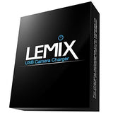 Lemix (DLi109) Ultra Slim USB Charger for Pentax D-Li109 Battery for Listed PENTAX/RICOH DSLR Series Models - Lemix
